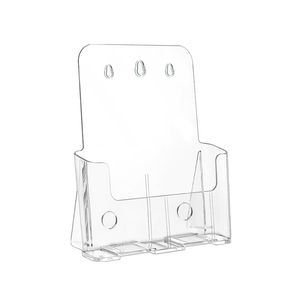 A4 A5 rõ ràng Acrylic Brochure chủ nhựa văn học Flyer Cuốn Sách Nhỏ tổ chức Bảng hiển thị đứng Wall Mount cho văn phòng bán lẻ - Product Image 3
