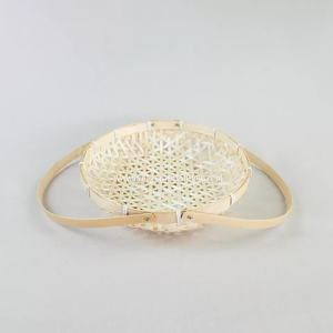 ตะกร้าสานมือสุดหรู,ตะกร้าไม้ไผ่ใช้งานได้จริงตะกร้าผลไม้สไตล์เวียดนาม - Product Image 3