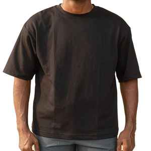 Dernier modèle T-shirt décontracté basique à manches courtes surdimensionné pour hommes le plus exigeant à vendre à bas prix T-shirts pour hommes à vendre - Product Image 1