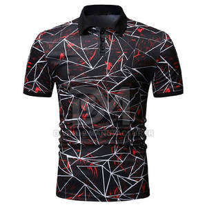 Polos de golf en sublimation imprimée avec logo personnalisé Polos de golf en sublimation élégants fabriqués avec les meilleurs matériaux vendus en gros - Product Image 1