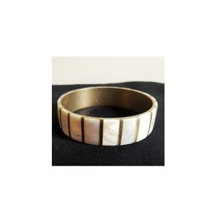 Mère de Perle Bracelet pour Bijoux Rectangle 100% Naturel Shell mère de perle Bracelet Extensible Bracelets - Product Image 6