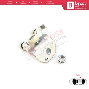 Galet de guidage supérieur de porte coulissante droite BDP1658 pour Jumper Relay Peugeot Boxer Ducato MK3 250 2006-actuel 1344234080 - Product Image 2