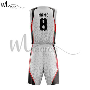 Uniforme de basket-ball de haute qualité, tendance, nouvelle arrivée, avec logo personnalisé, sublimation, dernier style, ensemble de maillots de basket-ball - Product Image 4