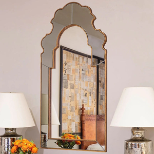 Modern Luxury Design Decorative <b>Room</b> <b>Divider</b> Glass Panel Metal <b>Screen</b> - Product Image 5