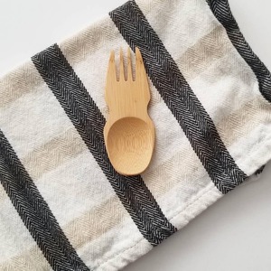 Bambú sostenible postre Spork ecológico biodegradable natural sporks precio barato de la mejor fábrica - Product Image 5