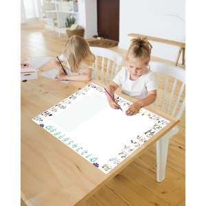 ABC Detachable Cursive <b>Writing</b> Desk <b>Pad</b> Printed Style with Paper Cover - Product Image 5