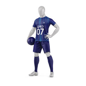 Uniforme de Fútbol de Club al por Mayor, 4 Juegos, Nuevos Diseños, Uniforme de Fútbol Personalizado con Logotipo - Product Image 5