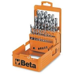 Juego BETA de brocas helicoidales con caja de vástagos cilíndricos incluida - Product Image 1
