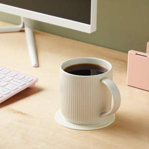 Sous-verres en papier plantables personnalisés Sous-verres recyclés faits à la main de forme circulaire durable avec tapis et tampons imprimés personnalisés - Product Image 1