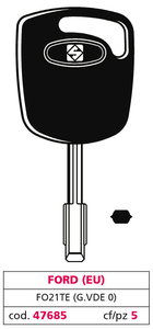 Chiave per Auto Fo21te (g. Vde 0) Ford (eu) - Product Image 1