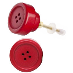 Boutons d'armoire en laiton de résine rouge cerise de Style antique Poignée de traction moderne pour armoire de cuisine Tiroirs de salle de bain de chambre à coucher - Product Image 2