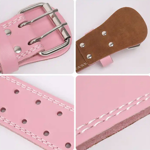 เข็มขัดหนังแท้ยกน้ำหนักเข็มขัดเพาะกายใช้ได้ทั้งชายและหญิงเข็มขัดฝึกสร้างกล้ามเนื้อ - Product Image 3