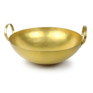 Popular Kadai de latón con diseño premium para colecciones de utensilios de cocina de alta gama para obtener a precio de mayorista - Product Image 3