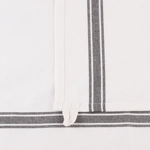 Toalla Anjuli Vintage 100% Algodón-Raya Gris - Product Image 3