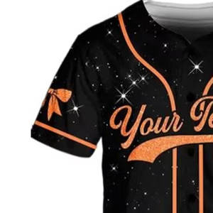 Vente en gros de qualité supérieure personnalisée, nouveau design, top vente, maillot de baseball de pom-pom girl sur mesure, dernier modèle d'uniforme - Product Image 3