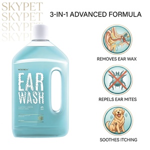 Nettoyant Auriculaire <span class=keywords><strong>Naturel</strong></span> aux Herbes pour Animaux de Compagnie, Formule Douce Anti-<span class=keywords><strong>Mites</strong></span> et Dégraissant, 1L, Vente en Gros, Marque Privée, pour Chiens et Chats - Product Image 2