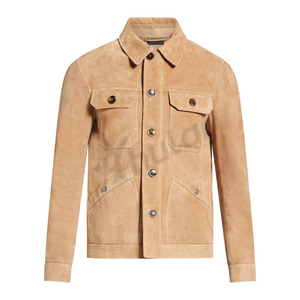 Venta al por mayor logotipo personalizado de talla grande chaqueta de cuero real de los hombres negro Biker Bomber chaqueta con cremallera - Product Image 5