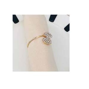 Servilletero oro espiral ajustable encantador boda vajilla accesorios boda Mesa decoración oro servilleteros - Product Image 2