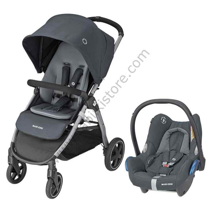 Maxi-Cosi Gia Travel System Baby Stroller / Essential Graphite