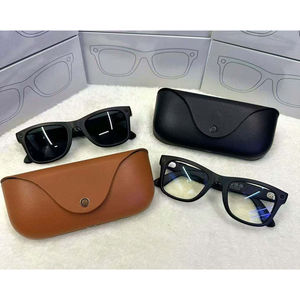 Lunettes intelligentes avec monture en métal, caméra 1080P, étanches IPX-4, assistant IA, contrôle par application, suivi d'activité - Product Image 4