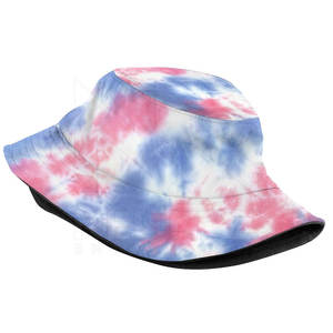 Chapeaux seau en coton colorés Chapeaux seau imprimés par sublimation florale sur mesure Chapeaux seau de haute qualité - Product Image 2