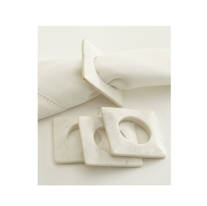 Anneau de serviette en marbre décoration de Table anneaux de serviette en or et taille personnalisée prix bon marché et utilisation à la main - Product Image 2