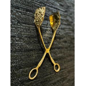 เครื่องใช้ในครัวคีบทองเหลืองโลหะเหล็กยูทิลิตี้สำหรับห้องครัวที่สมบูรณ์แบบสำหรับบาร์บีคิวในราคาถูกกว่าที่อื่น - Product Image 3