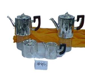 Infuseur de bouilloire de thé en métal avec la cuisinière 3 infuseurs de café bouilloire en verre en céramique de style indien théière - Product Image 2