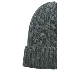 Bonnet d'hiver personnalisé en tricot vert foncé, tricot torsadé, bord côtelé, chaud, doux, mélange de laine acrylique, unisexe, bonnet décontracté, vente en gros - Product Image 3