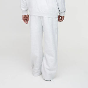 Pantalon de survêtement pour hommes 100% coton polaire matériel léger Streetwear fermeture à cordon impression de Logo sur mesure - Product Image 5