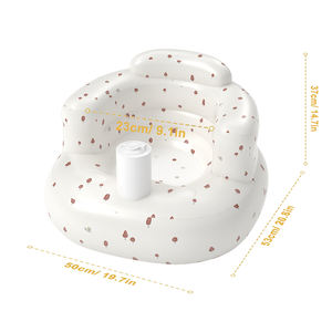 3-36 Monate Weicher und bequemer aufblasbarer Kindersitz Kinder bades tuhl mit Rückens tütze für das Füttern im Wohnzimmer - Product Image 5