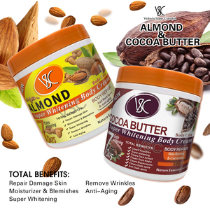 Loción Corporal <span class=keywords><strong>de</strong></span> Alta Calidad <span class=keywords><strong>de</strong></span> 500g con Vitamina C, Cúrcuma, <span class=keywords><strong>Manteca</strong></span> <span class=keywords><strong>de</strong></span> Almendras y Café <span class=keywords><strong>para</strong></span> Aclarar <span class=keywords><strong>la</strong></span> Piel, Contiene Colágeno y Retinol - Product Image 4