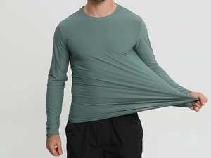 Chemise de pêche d'été en plein air personnalisable avec séchage rapide Stretch à manches longues Sublimation Design Chemise de pêche pour hommes - Product Image 3