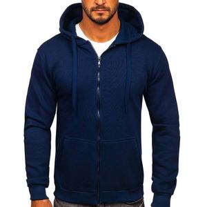 Hommes élégants sweats à capuche zippés avec logo personnalisé sweat confortable vêtements d'extérieur décontractés mode vêtements de tous les jours Streetwear grande taille - Product Image 1