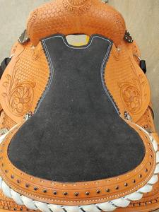 Selle de cheval en cuir occidental de haute qualité, sculptée à la main |   Artisanat de qualité supérieure et durable, proposé au meilleur prix abordable - Product Image 4