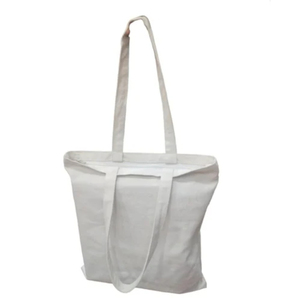 2024 Bolsa de compras de algodón Versátil y elegante Patrón de letras simples Bolsa de mano de algodón grande - Product Image 6