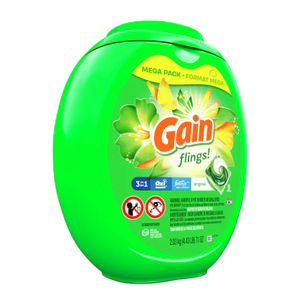 Gain flings Original + Aroma Boost 3-in-1 <b>Liquid</b> Laundry Pods - Product Image 2