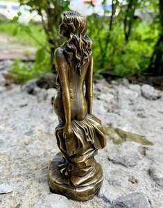 รูปปั้นโลหะสวยงามเหมาะสำหรับสวนในร่มและกลางแจ้งพร้อมบรรจุภัณฑ์ตามสั่ง - Product Image 5