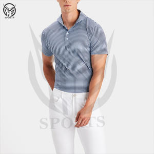 Polo de golf para hombre de la mejor calidad, top de punto con patrón sólido, diseño forrado, precio al por mayor, calidad superior - Product Image 1