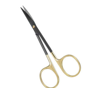 Ciseaux Walker Iris incurvés latéralement, outils médicaux chirurgicaux en acier inoxydable de haute qualité, instrument par SurgiRight - Product Image 4