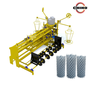 Venta caliente Nueva condición Máquina automática de fabricación de malla de gavión Cerca de eslabones de cadena eficiente Valla de malla de alambre de Vietnam Venta caliente - Product Image 5