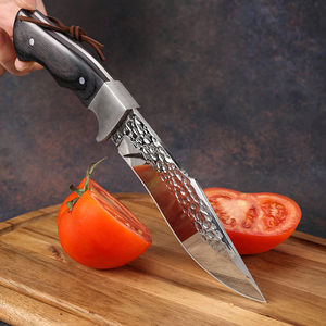 Alta calidad OEM personalizado ODM acero cuchillo de hoja fija al por mayor mango de madera al aire libre Camping supervivencia cuchillo de caza - Product Image 5