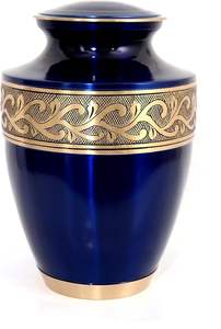 โกศโลหะพร้อมไม้โกศใส่เถ้ากระดูกดีไซน์คลาสสิก - Product Image 3