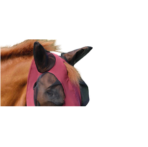 Premium Maroon Horse Fly Mask Customizable Spandex Material Stretchable Bug <b>Eye</b> <b>Cover</b> Hot Selling Wholesale Manufacturer - Product Image 2