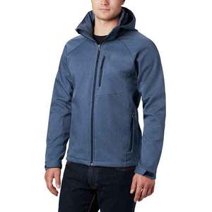 Prix de gros OEM Service personnalisé impression sweats à capuche brodés vestes en polyester softshell pour hommes - Product Image 1