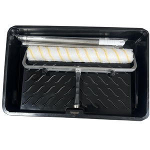 <span class=keywords><strong>Rouleau</strong></span> de <span class=keywords><strong>peinture</strong></span> professionnel en microfibre de 18 pouces, housse de protection pour brosse à rouler, grand <span class=keywords><strong>rouleau</strong></span> de tissu pour murs - Product Image 4