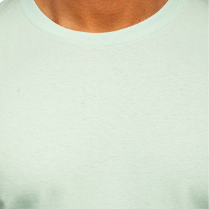 Jersey Ringer de peso de 220 gramos para ropa de calle Color sólido con diseño de tinte liso Slim Fit - Product Image 6