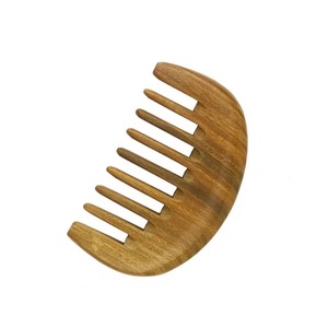 Eco-Friendly Bamboo <b>Wooden</b> Hair <b>Comb</b> Handmade Fashion Style for Home Use Degradable Hair <b>Comb</b> - Product Image 1