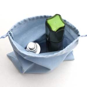 Sac à cordon en toile de coton personnalisé de haute qualité petite pochette à cordon anti-poussière avec sacs-cadeaux de qualité imprimés de logo personnalisé - Product Image 2