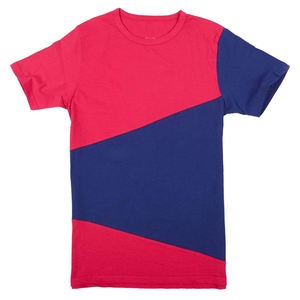 Camiseta de Hombre 100% Algodón, Estilo Urbano, Patchwork, Casual, Hip Hop, Elegante, Corte Regular, Verano, Transpirable, Ecológica, Secado Rápido - Product Image 1